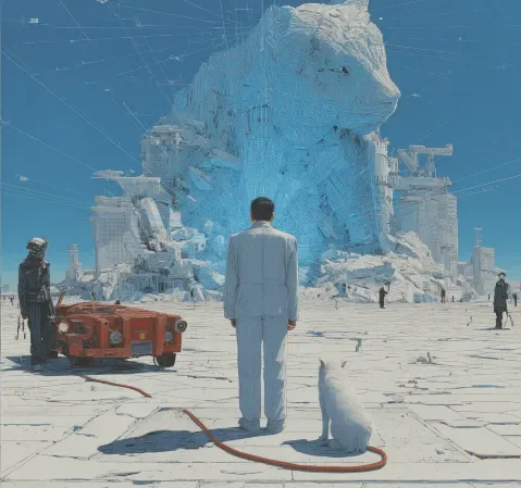 校园走廊窗边的人物场景，日常向条目的画面取向